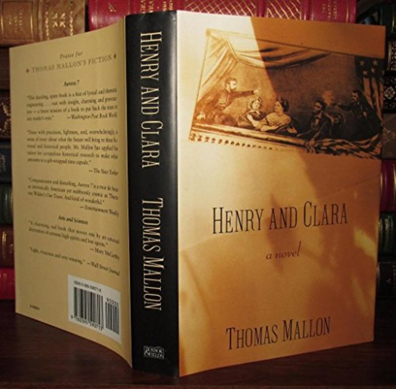 Book cover for "Henry and Clara" by Thomas Mallon