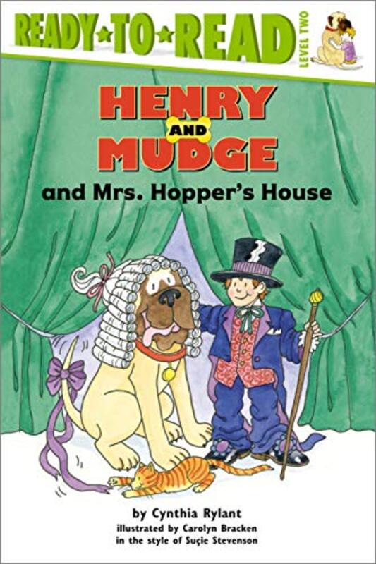 Book cover for "Henry and Mudge and Mrs. Hopper's House" by Cynthia Rylan