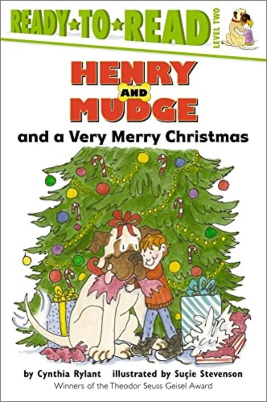 Book cover for "Henry and Mudge and a Very Merry Christmas" by Cynthia Rylan