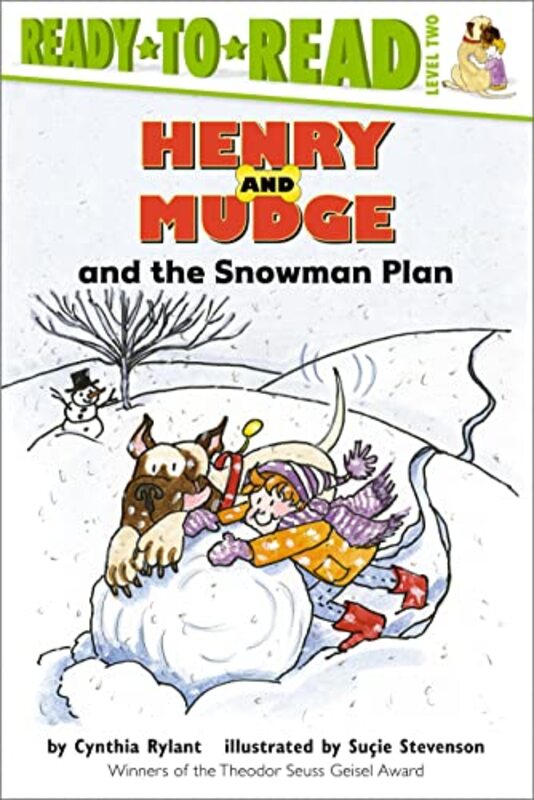 Book cover for "Henry and Mudge and the Snowman Plan" by Cynthia Rylan