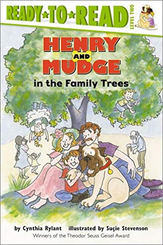 Book cover for "Henry and Mudge in the Family Trees" by Cynthia Rylan