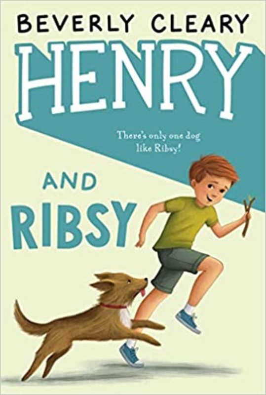 Book cover for "Henry and Ribsy" by Beverly Cleary