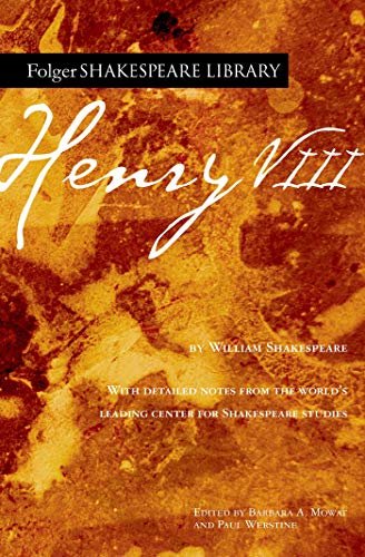 Book cover for "Henry VIII" by William Shakespeare