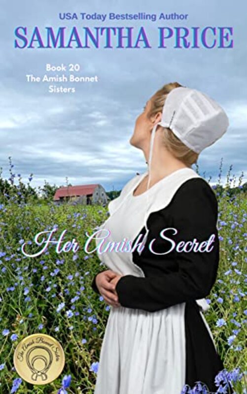 Book cover for "Her Amish Secret" by Samantha Price
