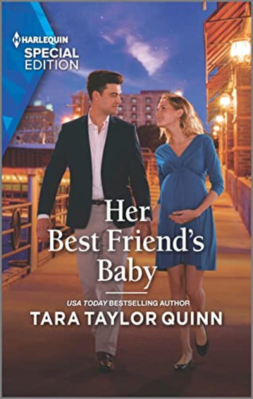 Book cover for "Her Best Friend's Baby" by Tara Taylor Quinn
