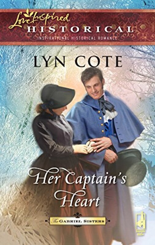 Book cover for "Her Captain's Heart" by Lyn Cote