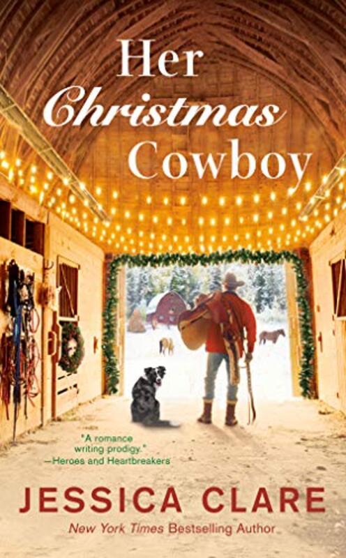 Book cover for "Her Christmas Cowboy" by Jessica Clare