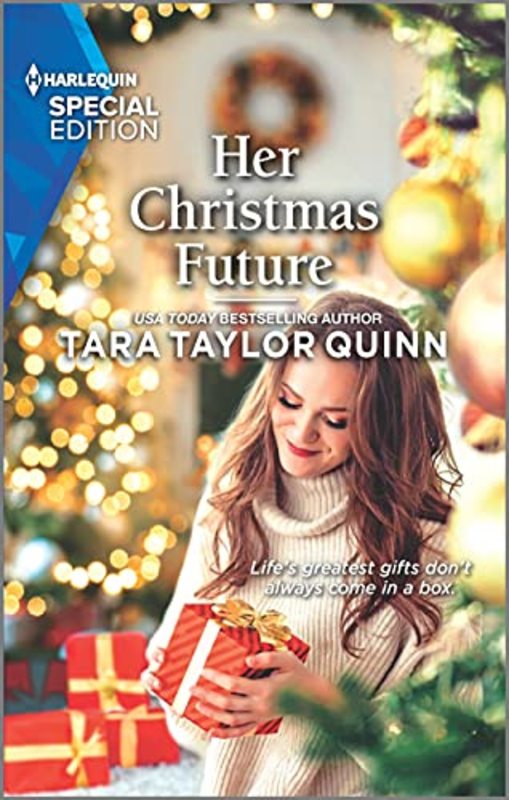 Book cover for "Her Christmas Future" by Tara Taylor Quinn