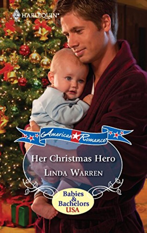 Book cover for "Her Christmas Hero" by Linda Warren