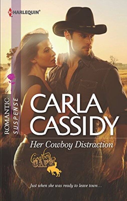 Book cover for "Her Cowboy Distraction" by Carla Cassidy