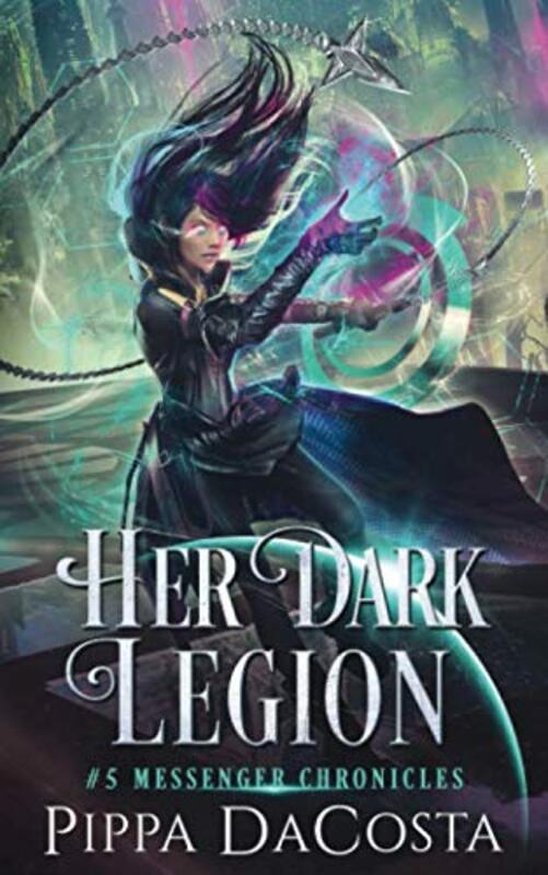 Book cover for "Her Dark Legion" by Pippa DaCosta