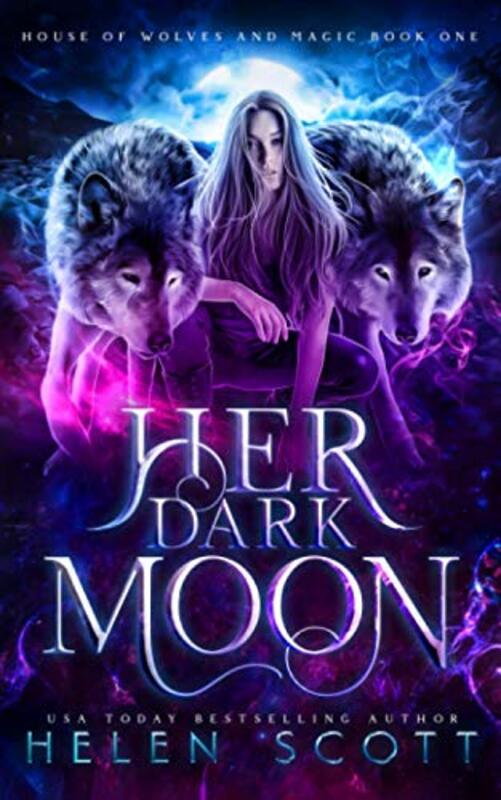 Book cover for "Her Dark Moon" by Helen Scott
