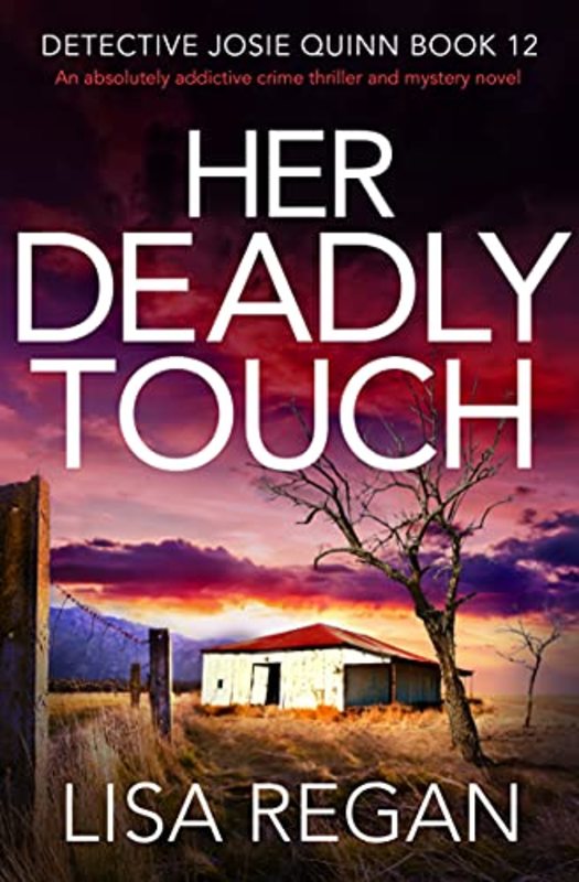 Book cover for "Her Deadly Touch" by Lisa Regan