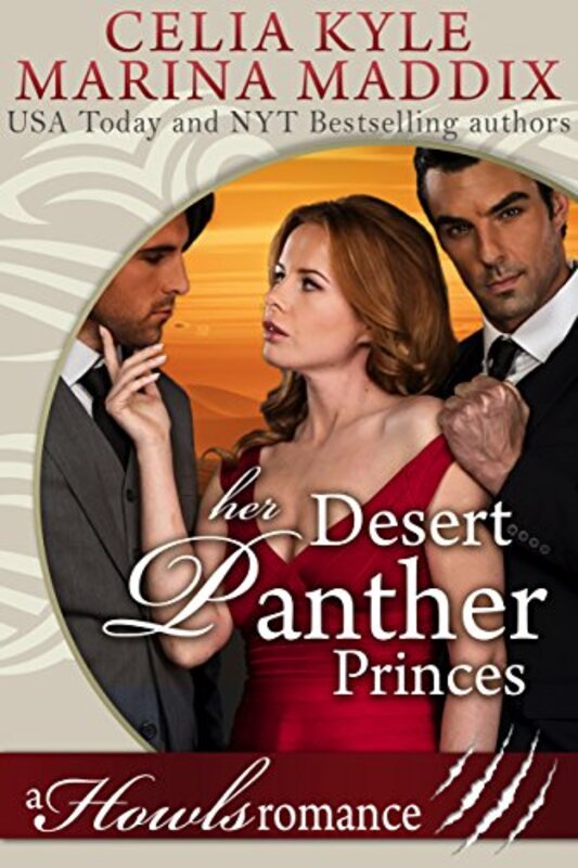 Book cover for "Her Desert Panther Princes" by Abbie Zanders