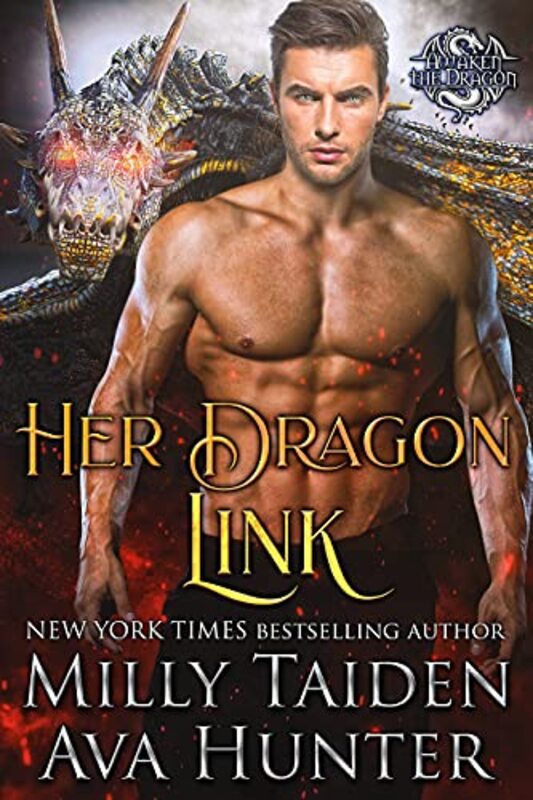 Book cover for "Her Dragon Link" by Milly Taiden