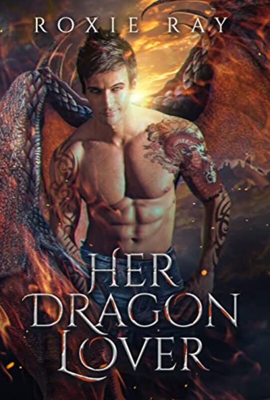 Book cover for "Her Dragon Lover" by Roxie Ray