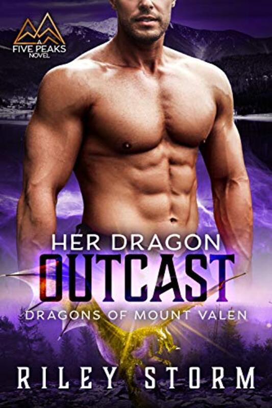 Book cover for "Her Dragon Outcast" by Riley Storm