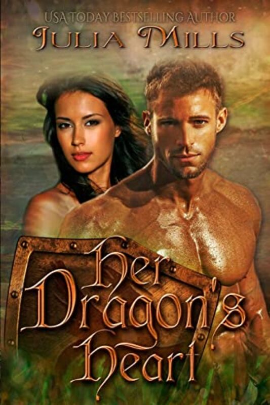 Book cover for "Her Dragon's Heart" by Julia Mills