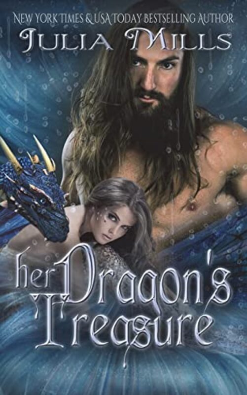 Book cover for "Her Dragon's Treasure" by Julia Mills