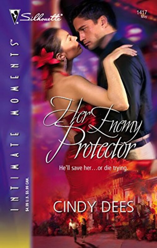 Book cover for "Her Enemy Protector" by Cindy Dees