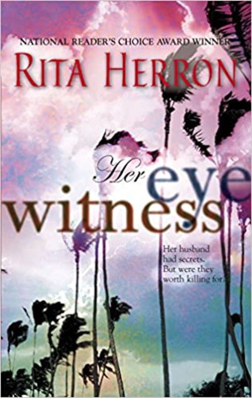 Book cover for "Her Eyewitness" by Rita Herron