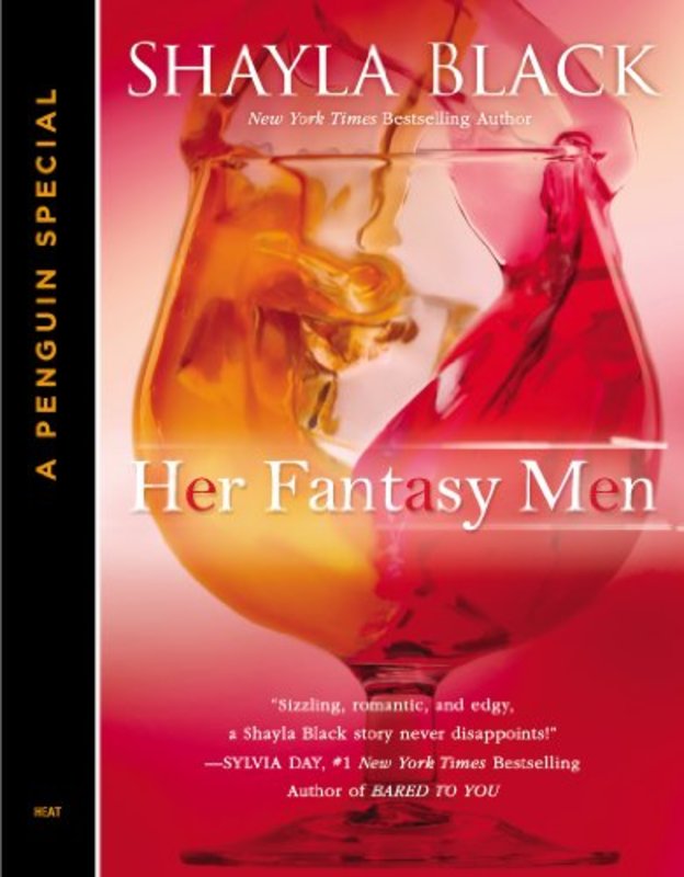Book cover for "Her Fantasy Men" by Shayla Black