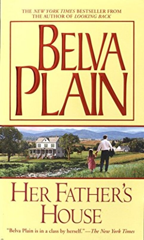 Book cover for "Her Father's House" by Belva Plain