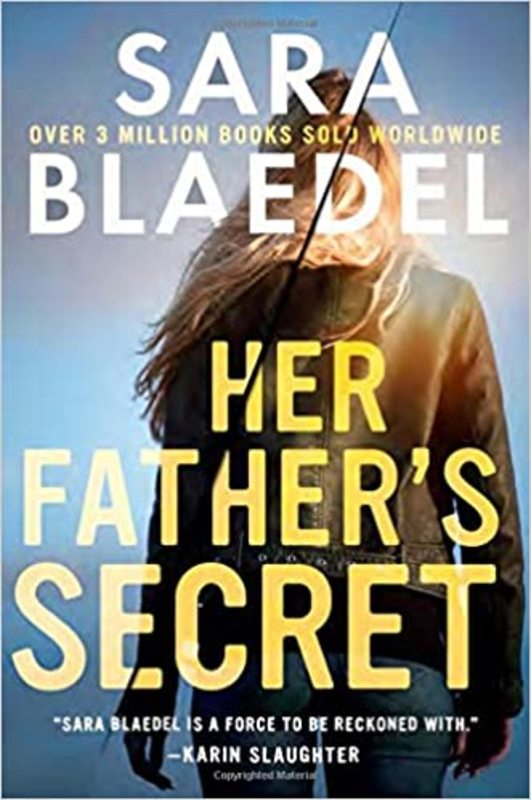 Book cover for "Her Father's Secret" by Sara Blaedel
