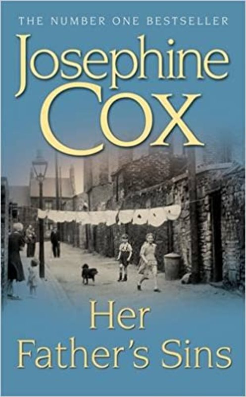 Book cover for "Her Father's Sins" by Josephine Cox
