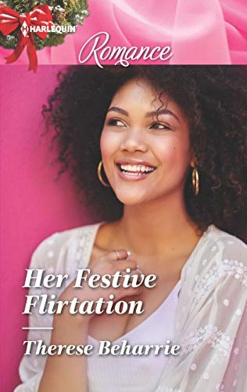 Book cover for "Her Festive Flirtation" by Therese Beharrie