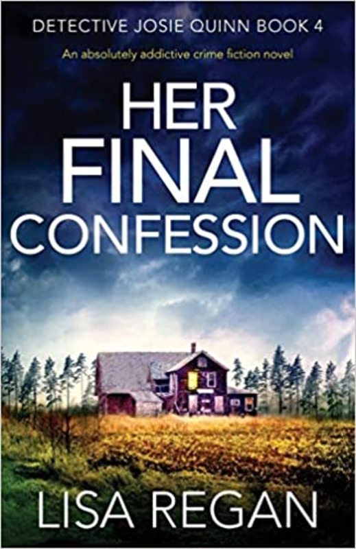 Book cover for "Her Final Confession" by Lisa Regan
