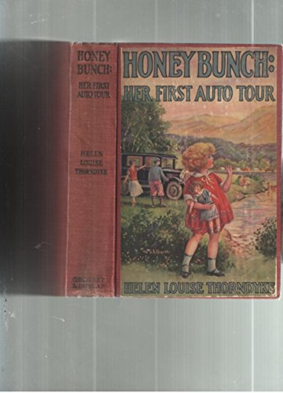 Book cover for "Her First Auto Tour" by Helen Louise Thorndyke