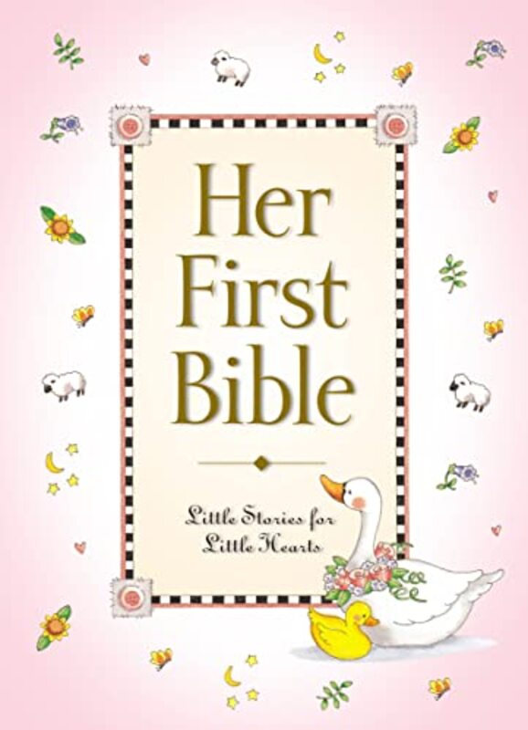 Book cover for "Her First Bible" by Melody Carlson