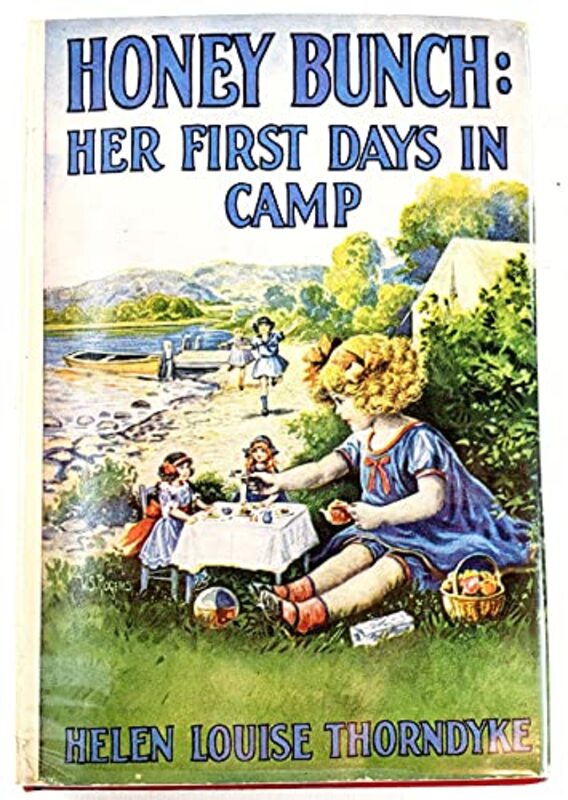 Book cover for "Her First Days In Camp" by Helen Louise Thorndyke