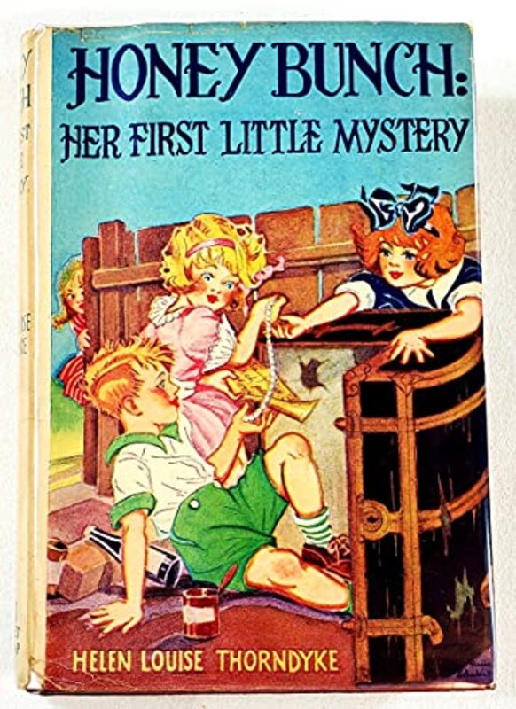 Book cover for "Her First Little Mystery" by Helen Louise Thorndyke
