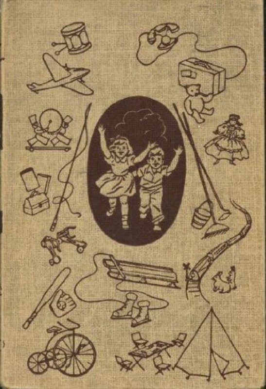 Book cover for "Her First Tour of Toy Town" by Helen Louise Thorndyke