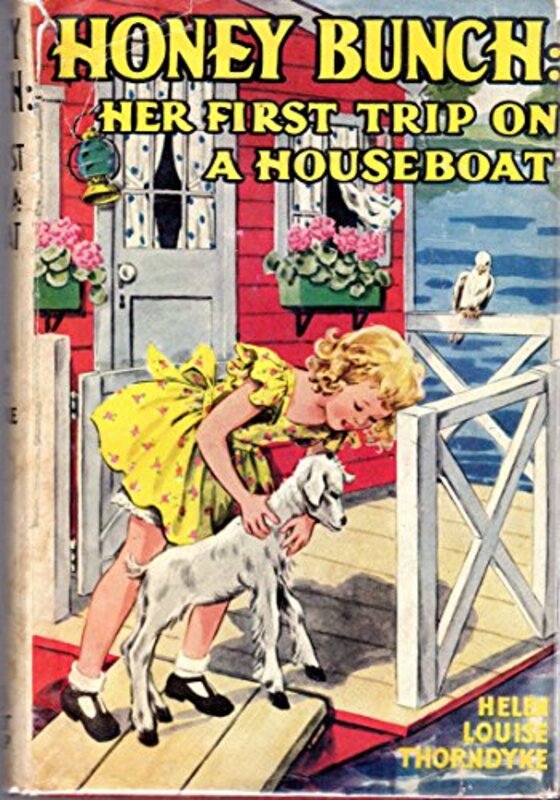 Book cover for "Her First Trip on a House Boat" by Helen Louise Thorndyke