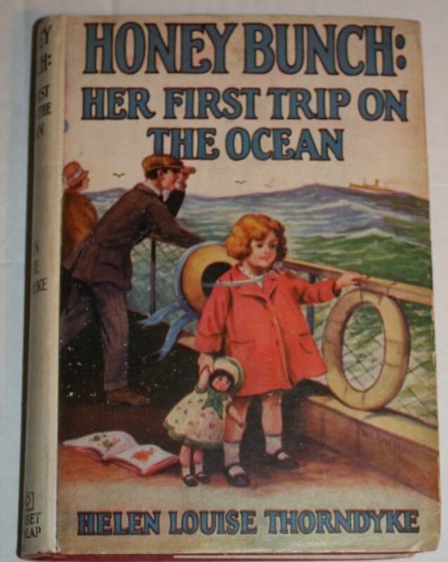 Book cover for "Her First Trip on the Ocean" by Helen Louise Thorndyke