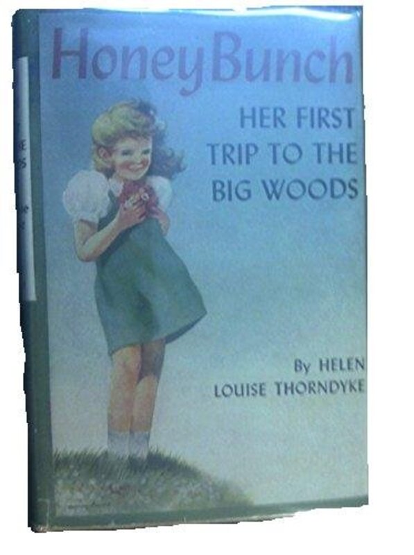Book cover for "Her First Trip to the Big Woods" by Helen Louise Thorndyke