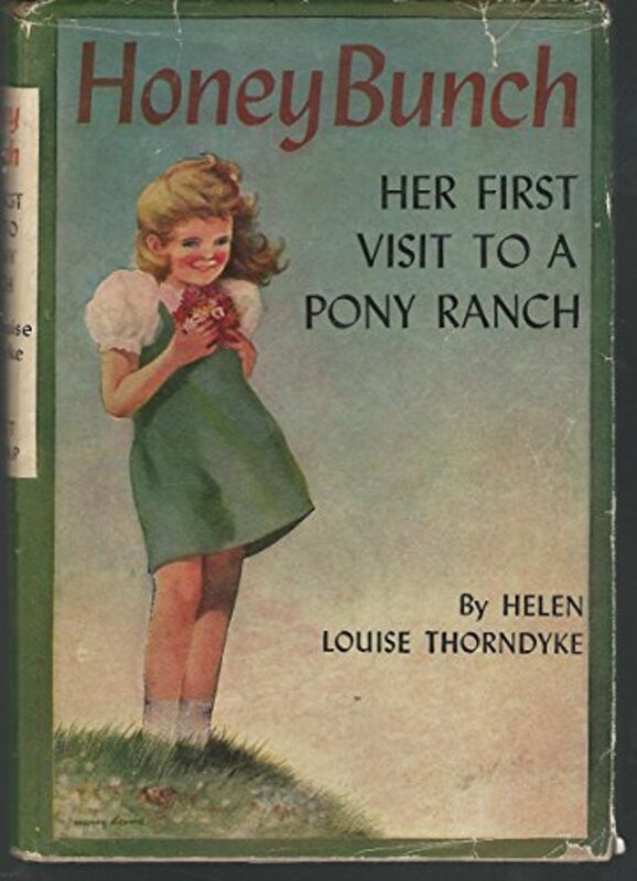 Book cover for "Her First Visit to a Pony Ranch" by Helen Louise Thorndyke