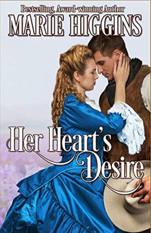 Book cover for "Her Heart's Desire" by Marie Higgins