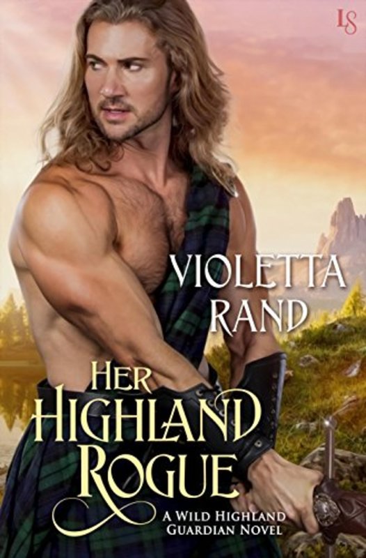 Book cover for "Her Highland Rogue" by Violetta Rand
