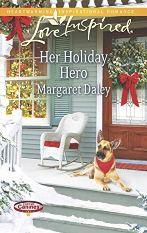 Book cover for "Her Holiday Hero" by Margaret Daley