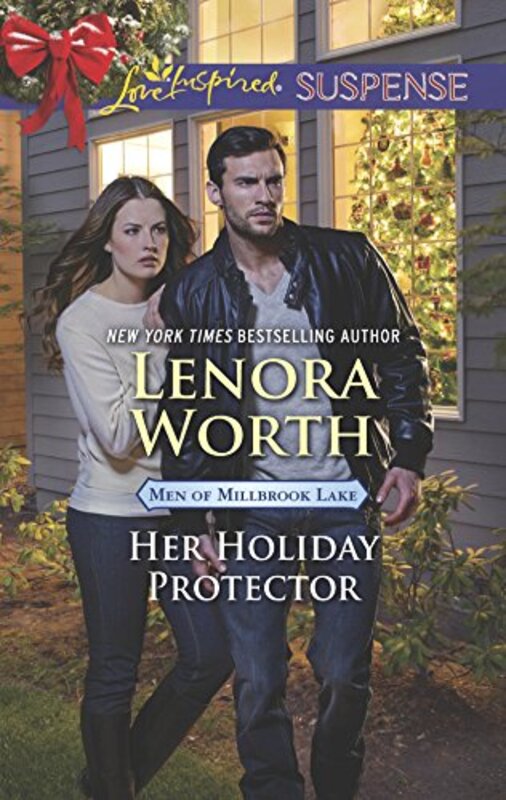 Book cover for "Her Holiday Protector" by Lenora Worth