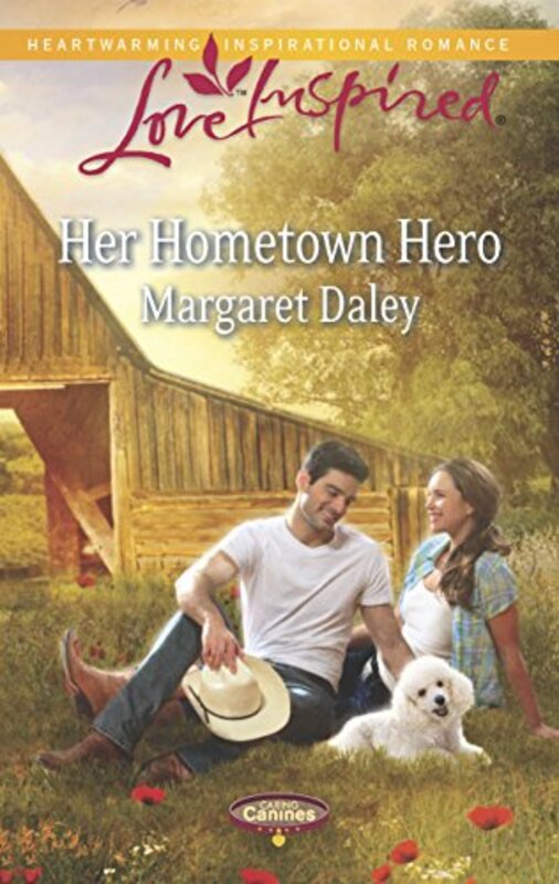 Book cover for "Her Hometown Hero" by Margaret Daley