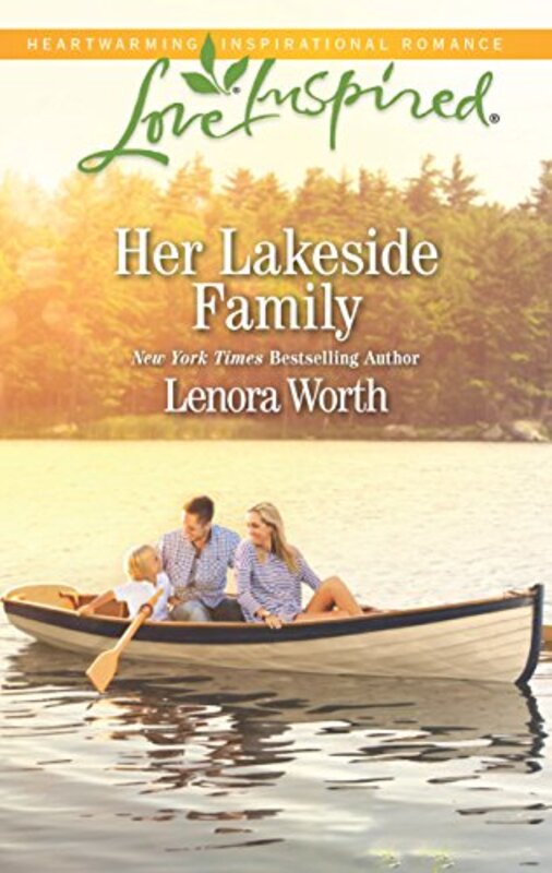 Book cover for "Her Lakeside Family" by Lenora Worth