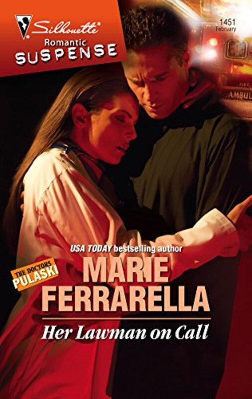 Book cover for "Her Lawman on Call" by Marie Ferrarella