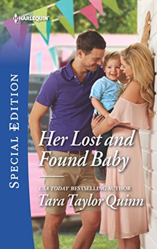 Book cover for "Her Lost and Found Baby" by Tara Taylor Quinn
