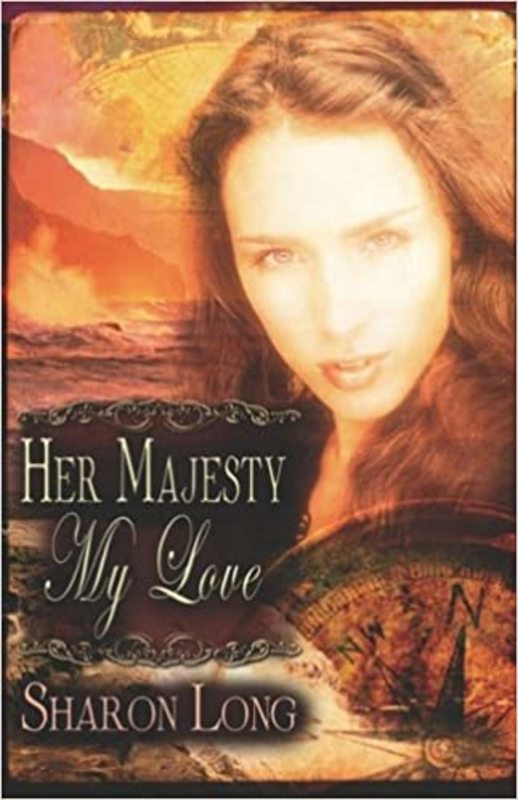 Book cover for "Her Majesty, My Love" by Maya Banks