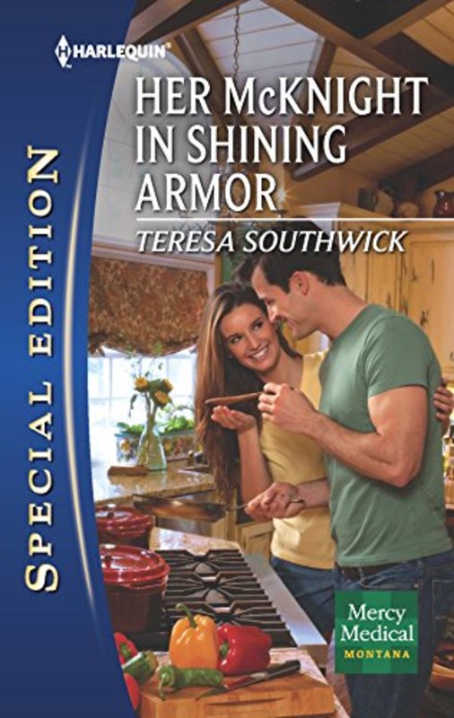 Book cover for "Her McKnight in Shining Armor" by Teresa Southwick
